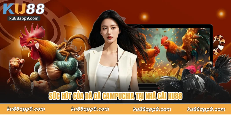 Sức Hút Của Đá Gà Campuchia Tại Nhà Cái Ku88